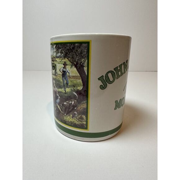 John Deere Tractor Coffee Cup Mugs Moline, Ill Collectable Promotional Coffee - Picture 2 of 7